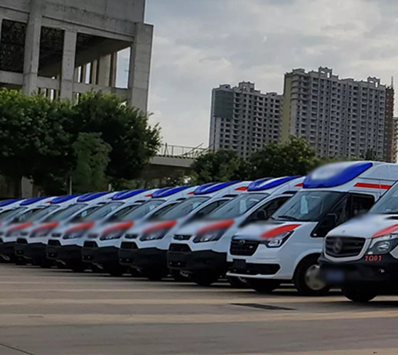 恭城服务车队展示